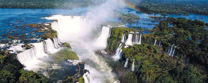 Iguazu Falls, Brazil One of The Seven Wonders of The World  - Found The World