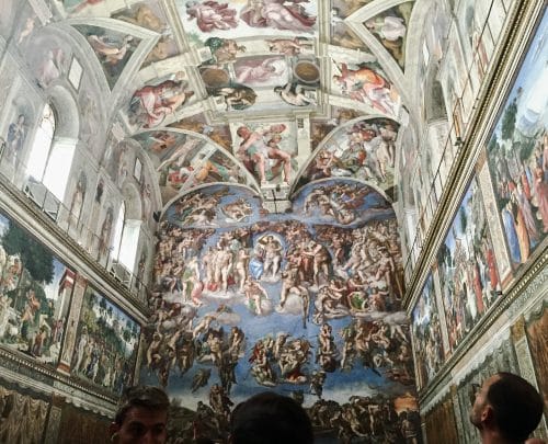 Sistine chapel frescoes