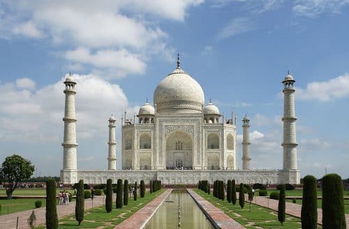 Taj Mahal, one of the seven wonder of the world