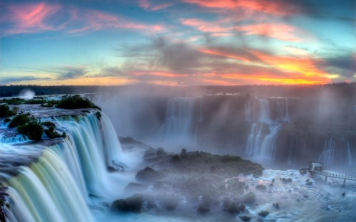 Iguazu Falls Wonderful Attraction
