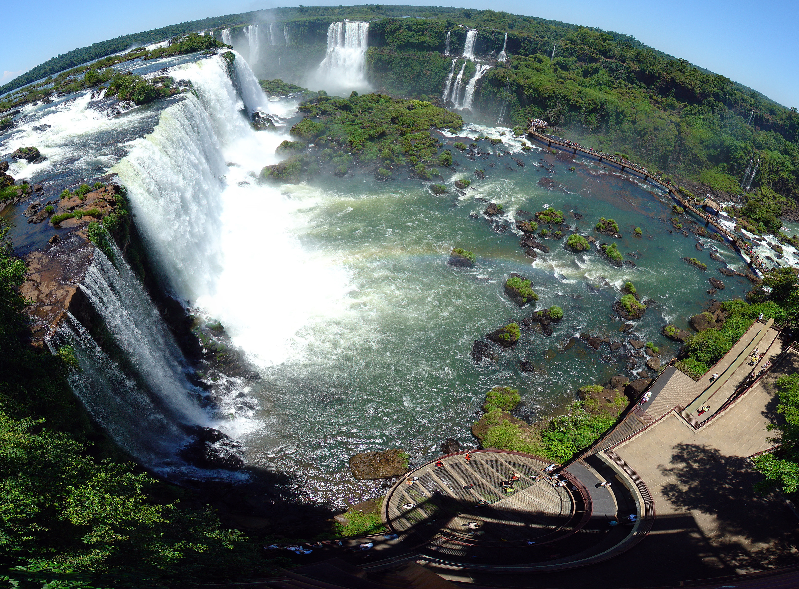 Iguazu Falls Brazil One Of The Seven Wonders Of The World Found The World 