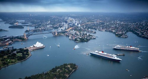 Sydney Harbor and Opera House
