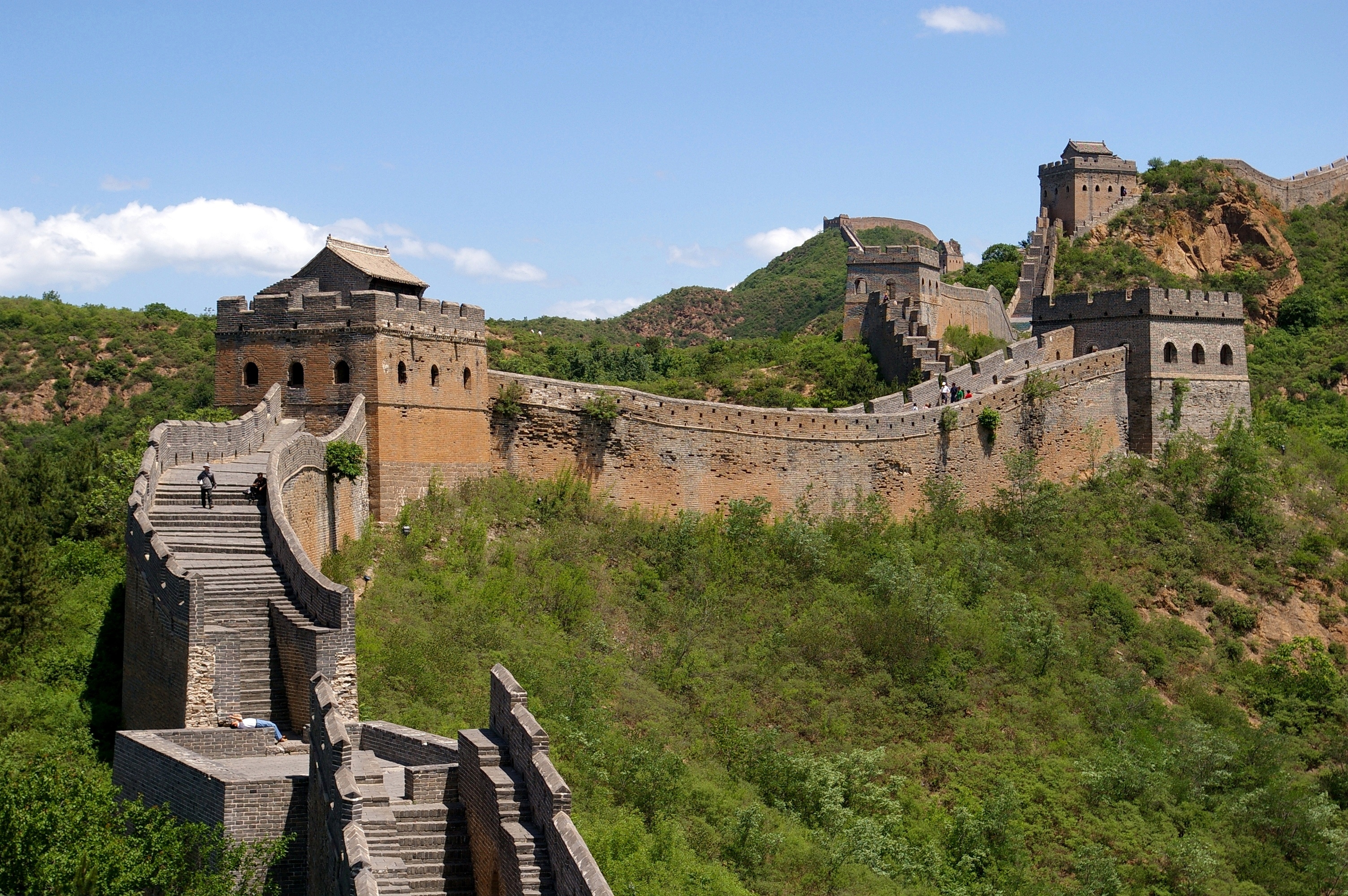 great wall of china wonderful landmarks in the world found the world