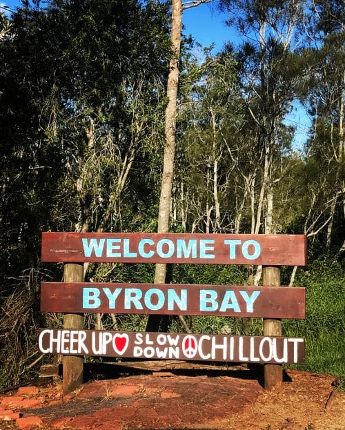 Byron bay welcome to byron bay