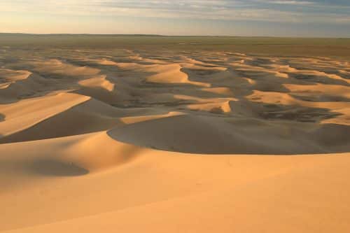Gobi Desert sand dunes