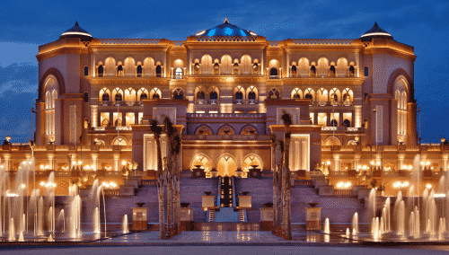 Emirates Palace Luxury hotel
