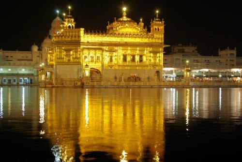 Golden Temple Night time view