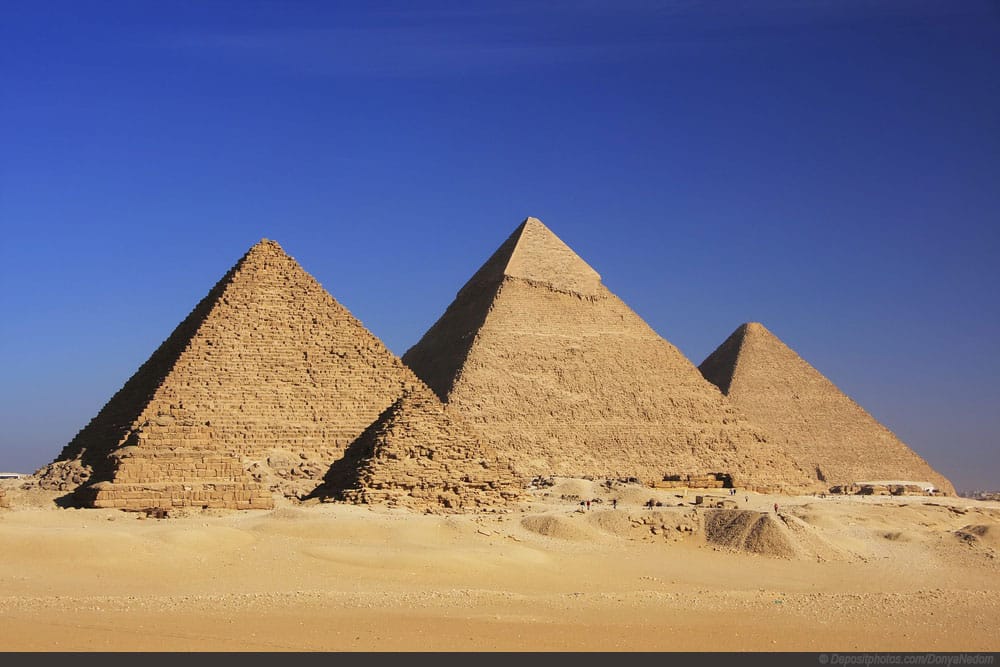 The Great Pyramids of Giza Facts And Figures | Found The World