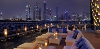 Top Five Luxury Hotels in Dubai Dubai hotels one & only the palm dining lounge skyline deck