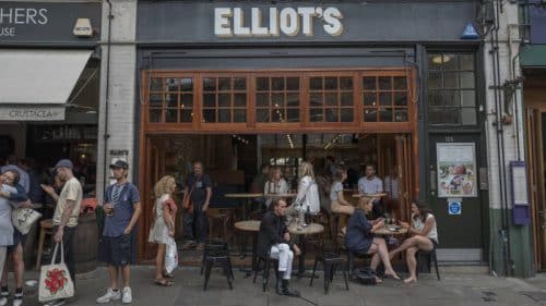 Elliot’s resturant in london