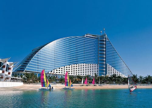 The jumeirah beach hotel