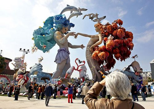 The Las Fallas Festival