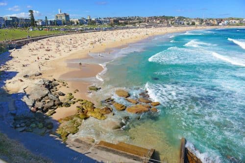 Bondi Beach,Popular For Surfing and It’s Gold Sand - Found The World