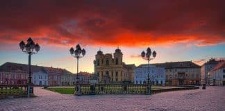 Timisoara rasarit in p ta unirii