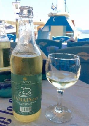 Greek white wine