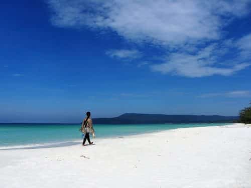 Cambodia koh rong long beach