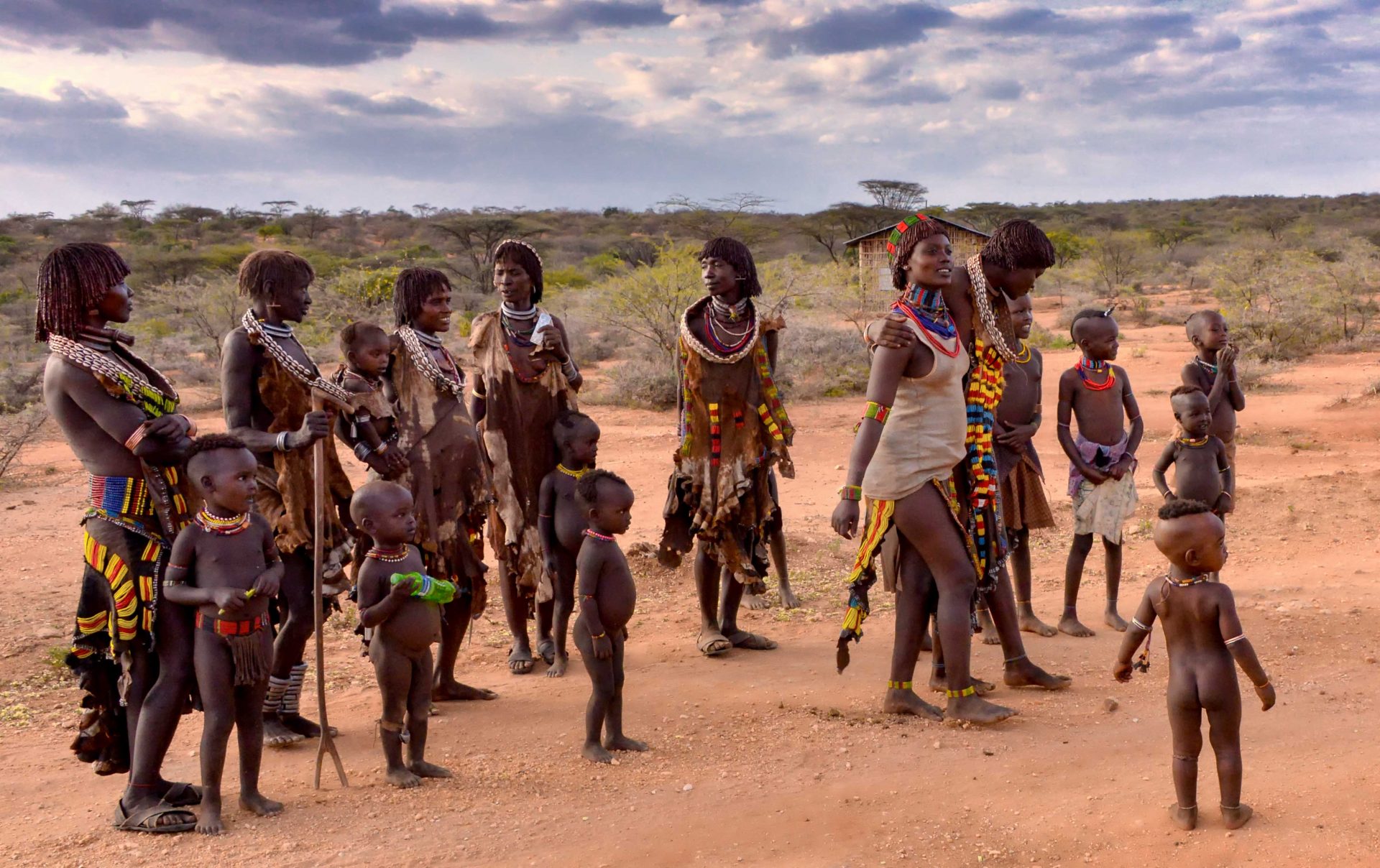 Culture Hamar Tribe Africa.
