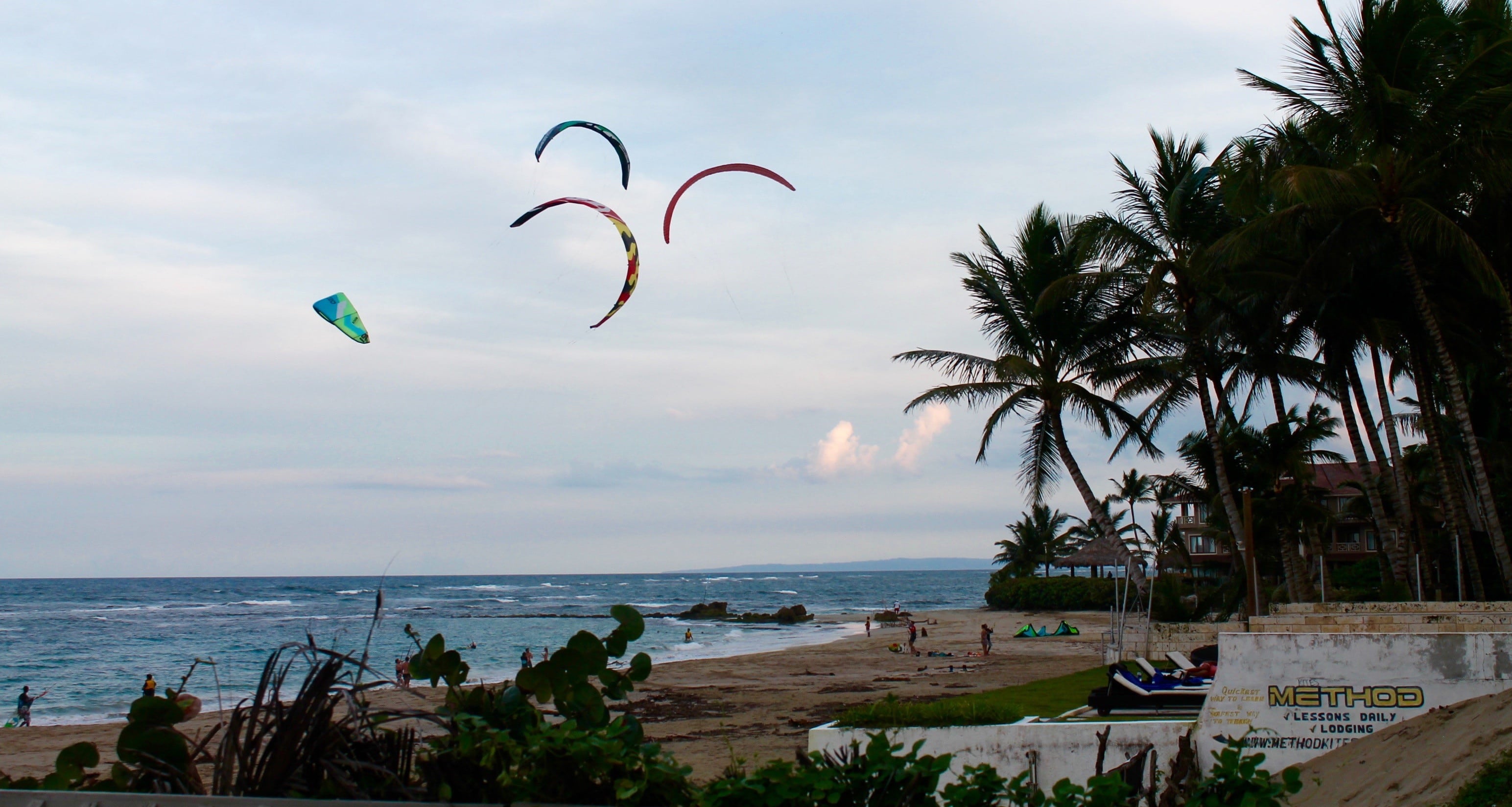 Dominican Republic kitesurfing
