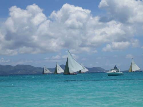 Sailing in anguilla
