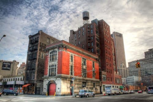 Ghostbusters firehouse in tribeca new york